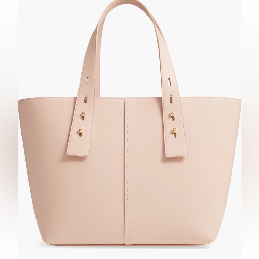 FRAME Les Second medium leather tote bag